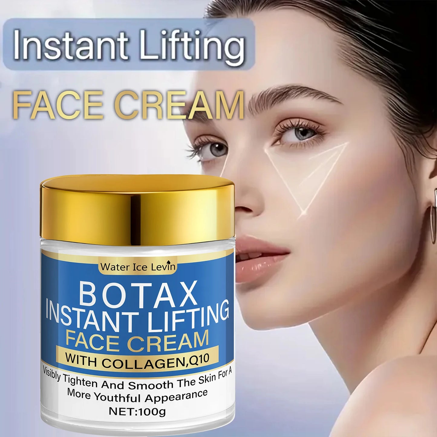 Collagen face lifting cream