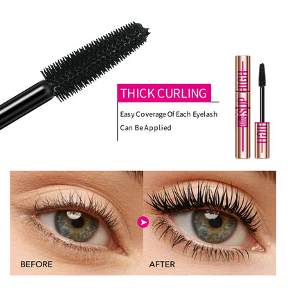 Thin and thick mascara, durable waterproof, natural eye makeup