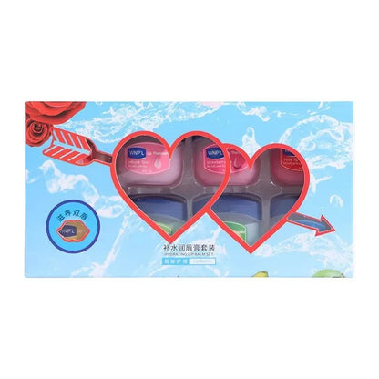 4/6/8pcs Moisturising Lip Balm Set Whitening Moisturising Base Natural Plant Base Moisturising Lip Care Jelly Moisturiser