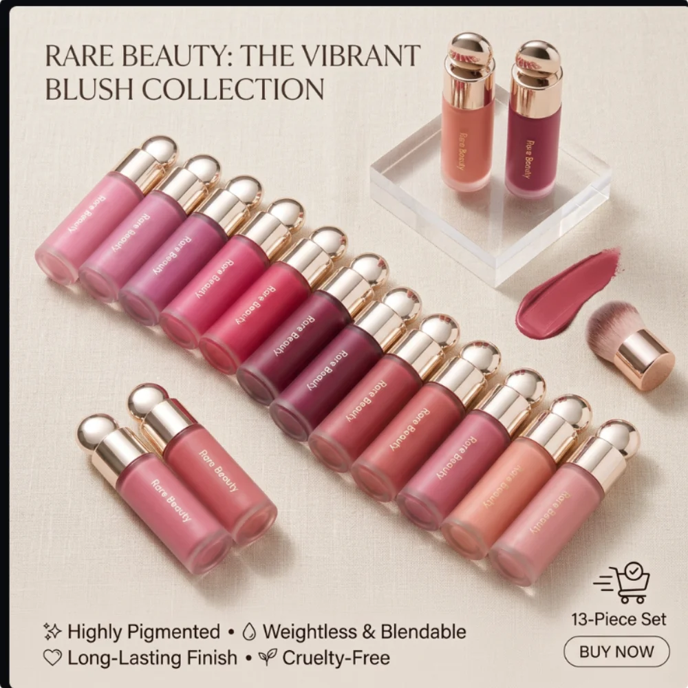 Rare Beauty Long-lasting Ultra-pigmented Liquid Blush Joy Blush Makeup