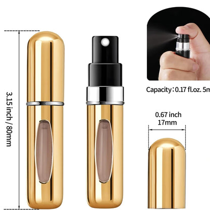 1/4Pcs 5ml Perfume Atomizer Portable Liquid Container