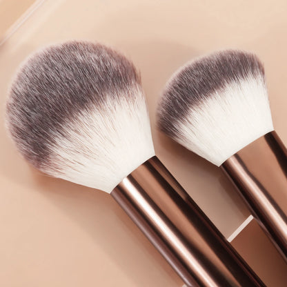 Soft Bristle Kabuki Blending Makeup Brush Set 13Pcs