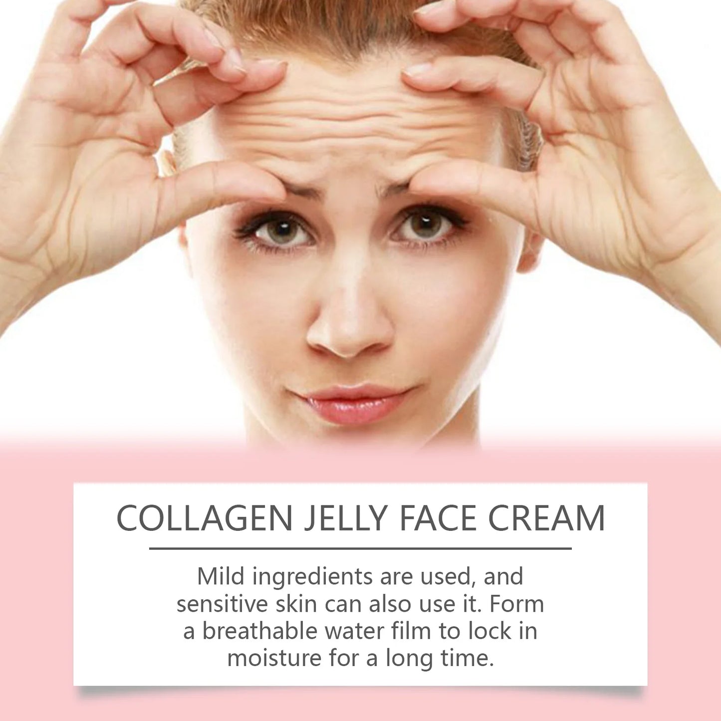 Collagen Face Cream Deep Hydration, Improve Skin, brightening softening and smoothing.