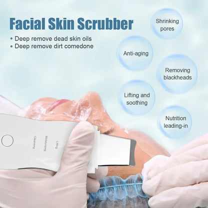 Deep Vibrate Skin Scrubber Facial Cleaner