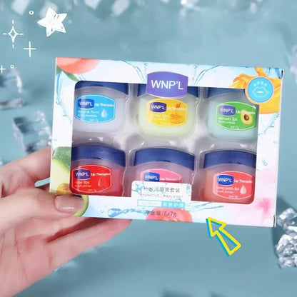 4/6/8pcs Moisturising Lip Balm Set Whitening Moisturising Base Natural Plant Base Moisturising Lip Care Jelly Moisturiser