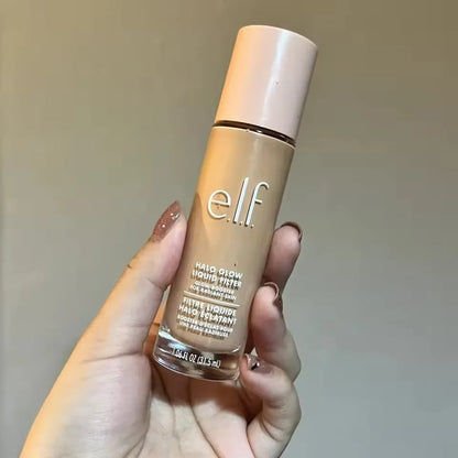 Elf Full Coverage Waterproof Liquid Foundation Long Lasting Matte Finish Dark Circle&Blemish Cover Cosmetics for All Skin Types