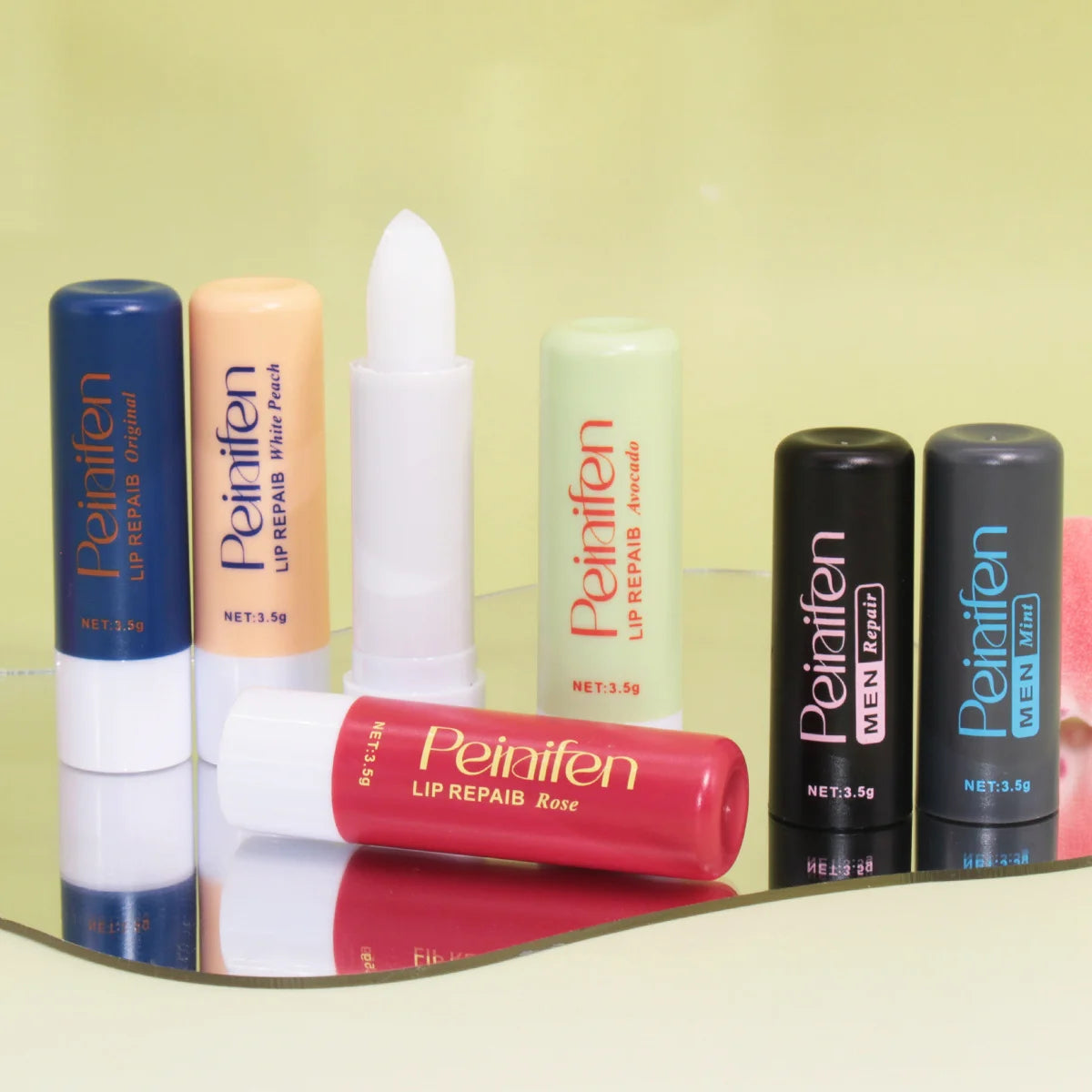 6 Pcs Lip Balm Set Long-lasting Moisturising